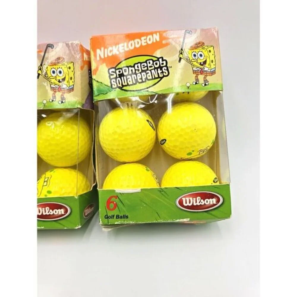 Nickelodeon SpongeBob Squarepants Wilson Golf Balls 6